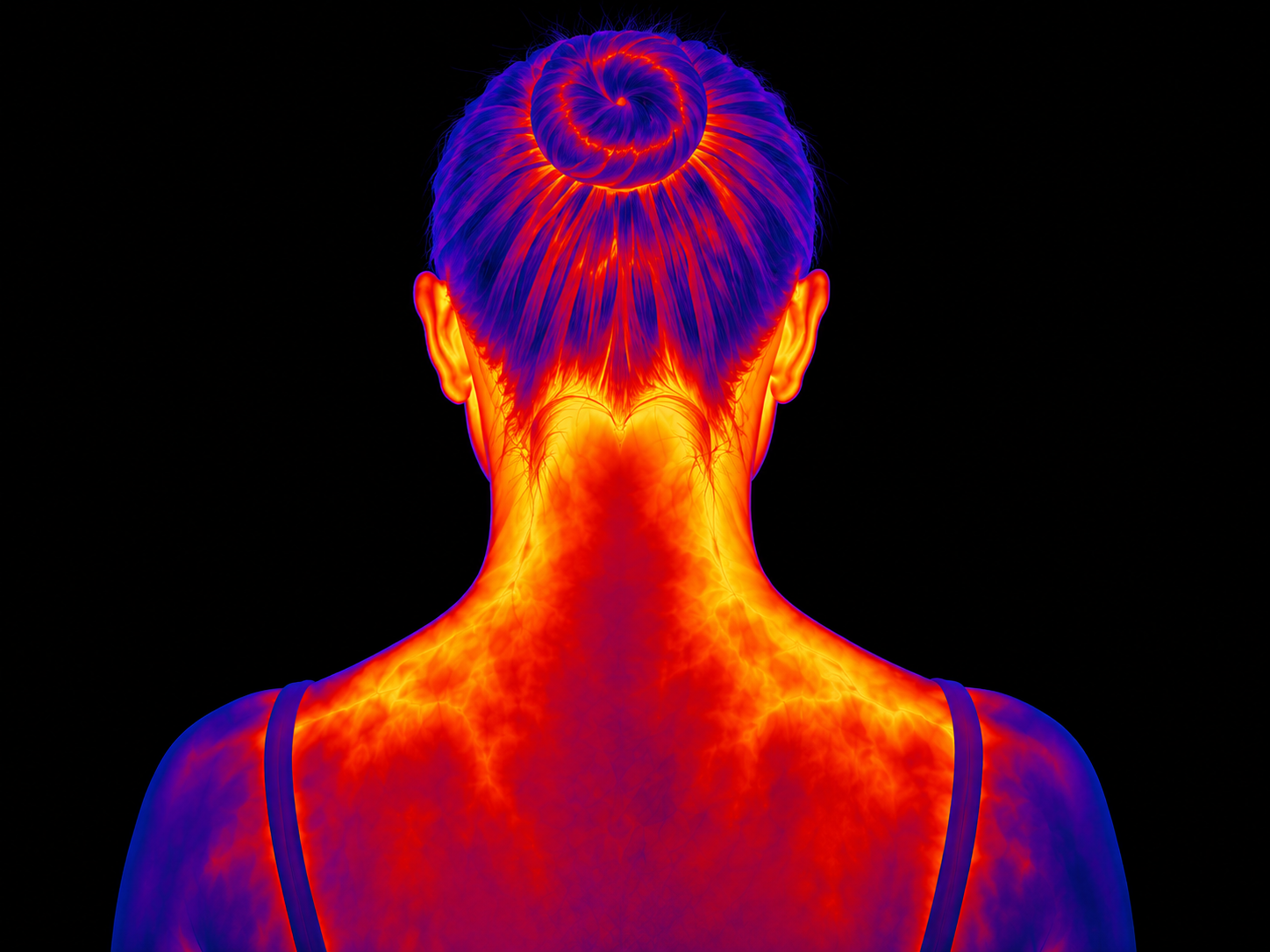 Thermal image before use